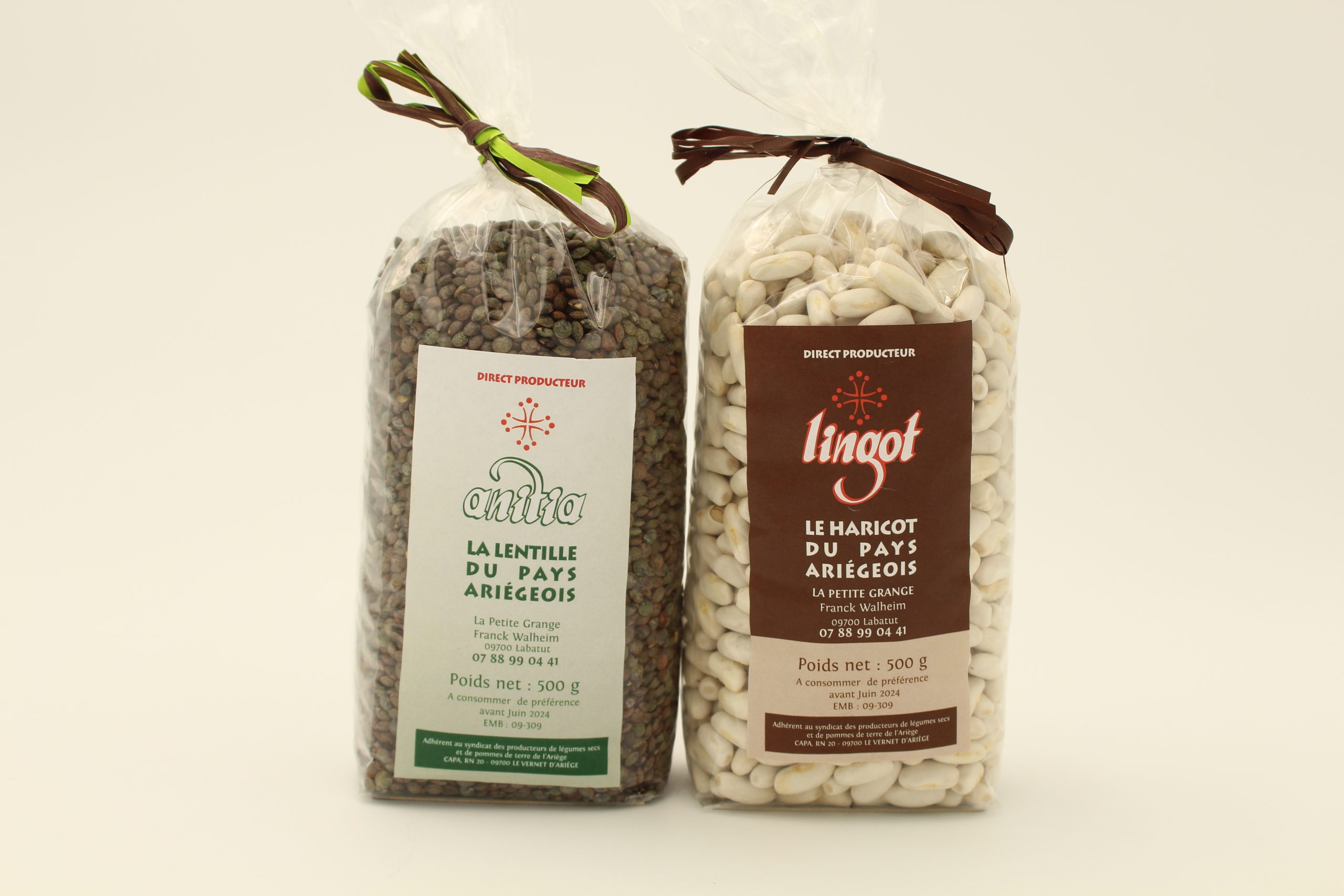 haricots et lentilles du pays ariégeois
