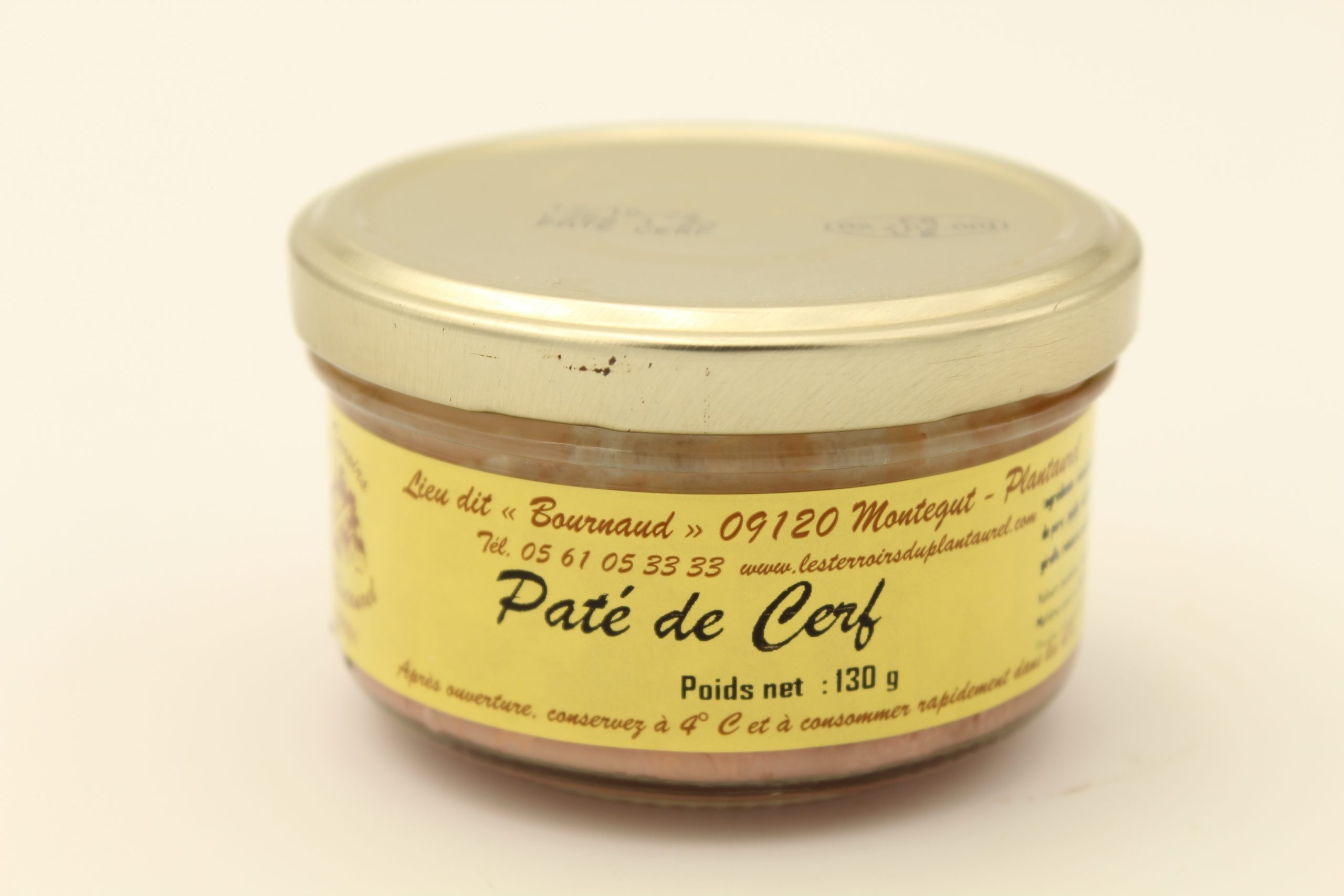 Pâté de cerf Produit local d'Ariège