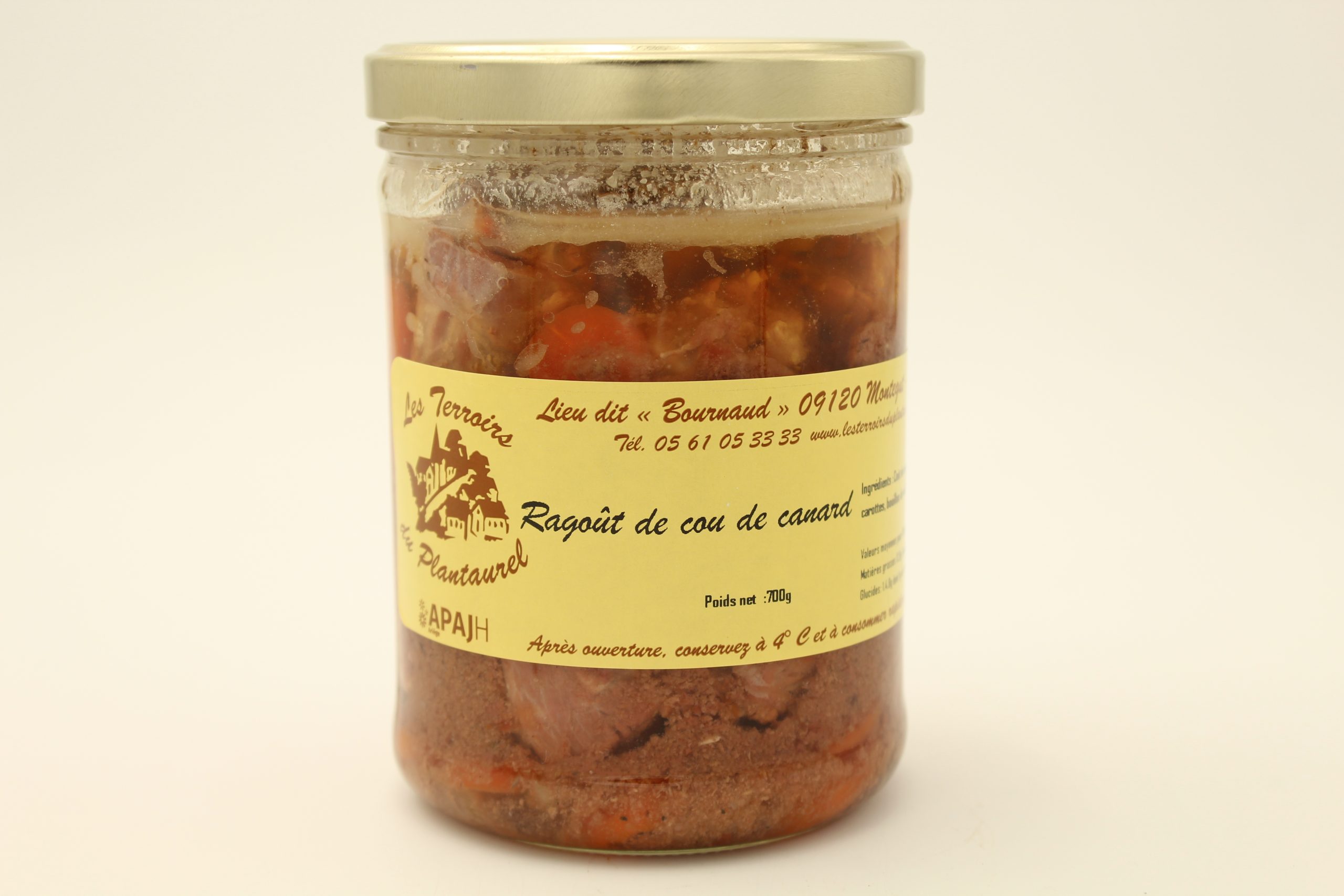 Ragoût de cou de canard | Produit local d'Ariège