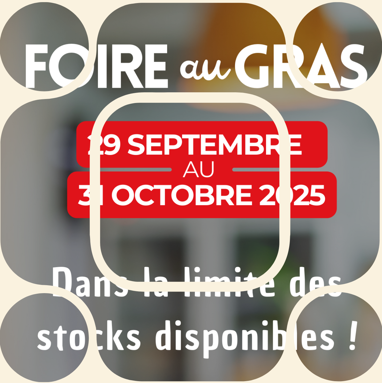 Affiche foire au gras