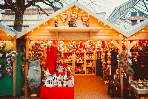 Stand marché noel